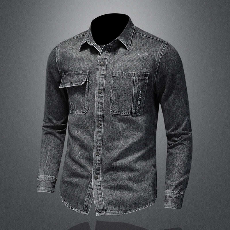 Marvel Venom Denim Shirt for Men - Stylish Fall Jacket