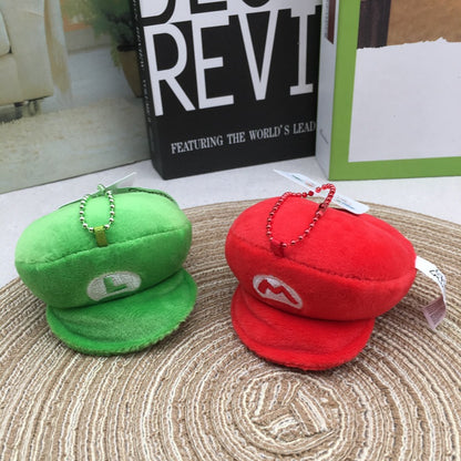 Mario Hat Plush Toy - Super Mario Game Accessory