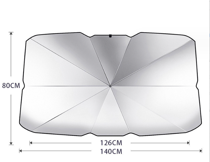 Car Windshield Sun Shade UV Protection 2 sizes