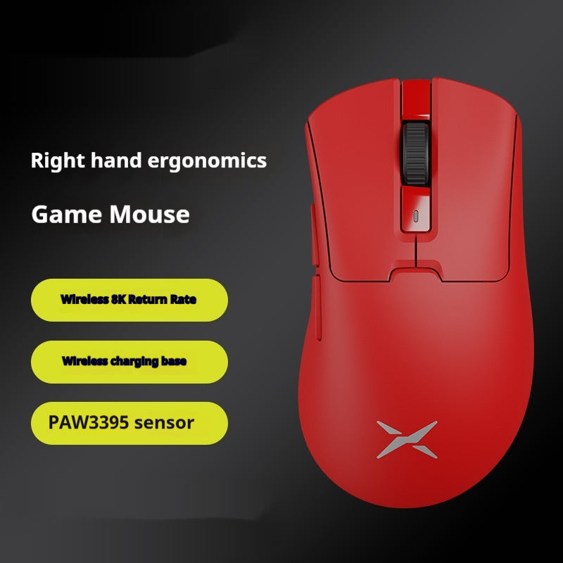 M900 Pro Wireless Gaming Mouse with charging dock 8K polling rate 3395 sensor