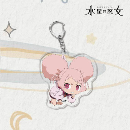 Acrylic Keychain - Mobile Suit Gundam Witch from Mercury