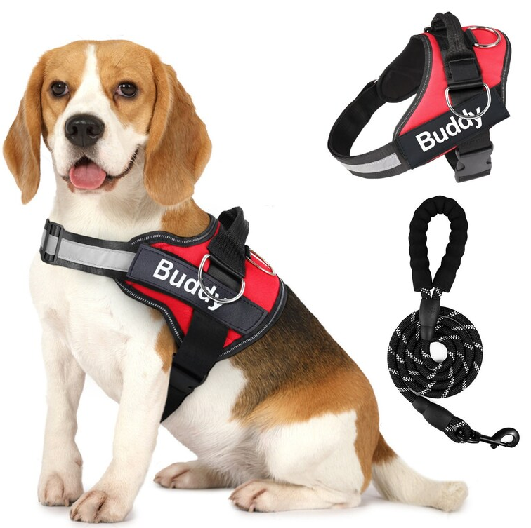 Service dog Pet Dog Harness with Leash