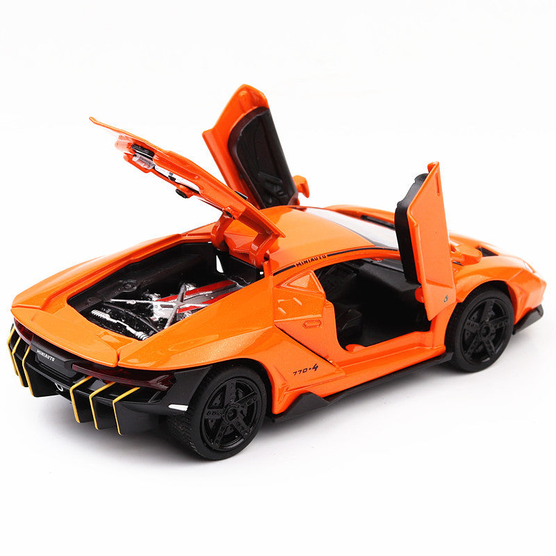 1/32 Alloy Sound and Light Lamborghini LP770 Model