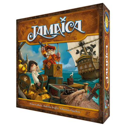 Jamaica Board Game (New Edition) - Family-Friendly Pirate Racing Game Strategy Game for Kids & Adults Ages 8+ 2-6 Players 30-60 Minute Playtime Made by Space Cowboys