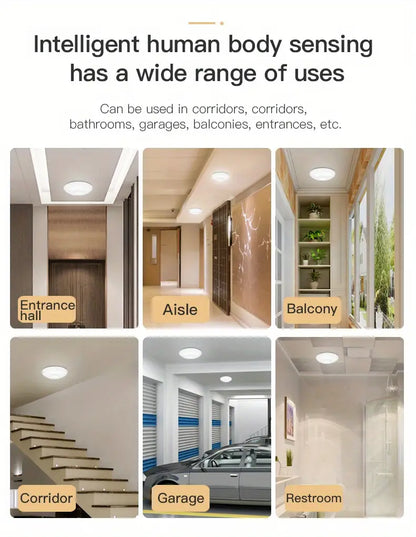 Dimmable Wireless Motion Sensor LED Ceiling Light