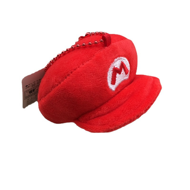 Mario Hat Plush Toy - Super Mario Game Accessory