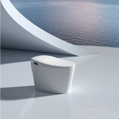 Smart Toilets Heated Seat Dual Automatic Flush Voice Control Foam Protective Cover Smart All-in-One Extended Modern Bidet