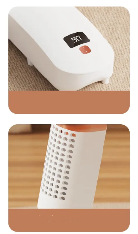 Electric Folding Shoe Dryer with display
