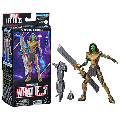 Marvel Legends Series Warrior Gamora What If...? Collectible 6-Inch Action Figures Ages 4 and Up