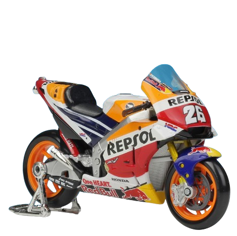 1:18 Alloy Motorcycle Model - Ducati, Yamaha, Honda Repsol