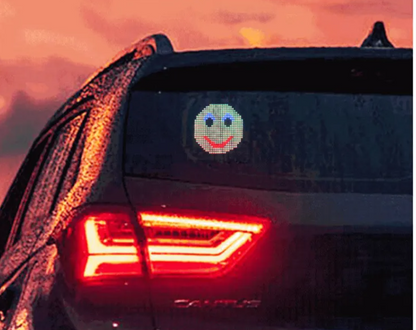 Car animation LED display usb powered Wi-Fi control