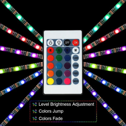 USB 2M LED Ambient Music Rhythm Light Strip