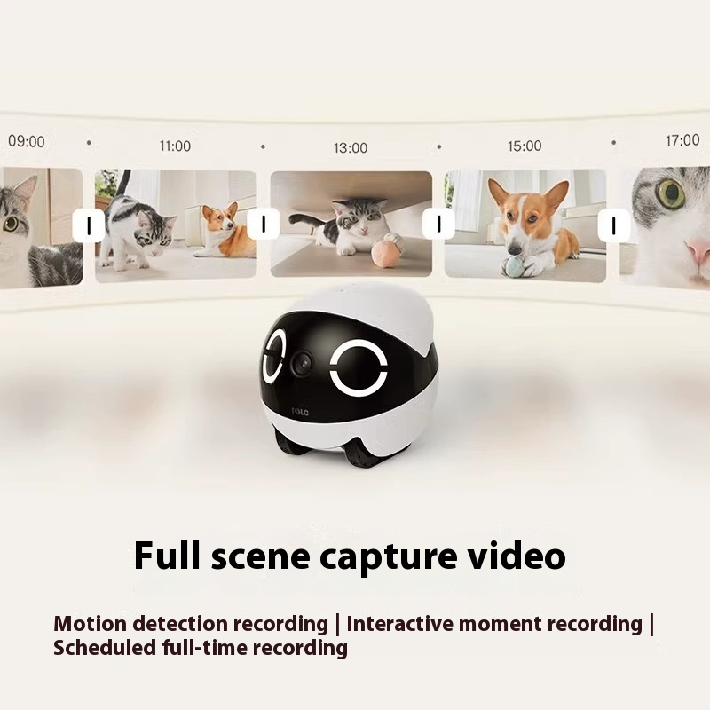 Smart Wireless Pet Robot action HD Camera