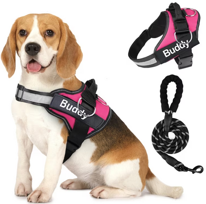 Service dog Pet Dog Harness with Leash