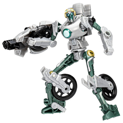 Transformers EarthSpark Warrior Class Terran Thrash Action Figure 5-Inch Converting Robot Toys Ages 6 and Up
