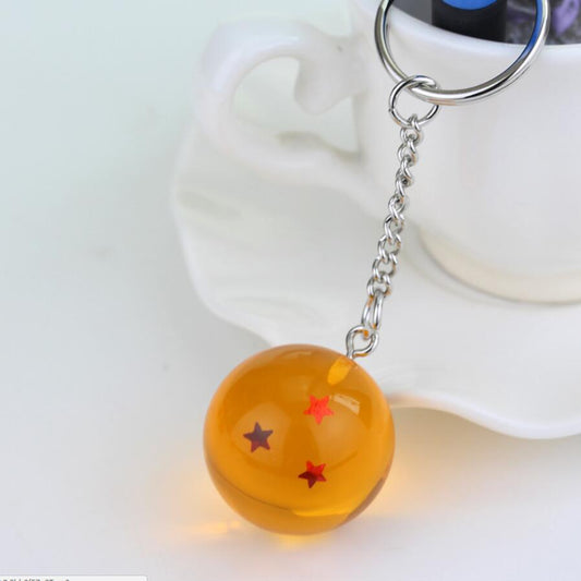 Dragon Ball Keychain Creative Pendant 1-7 dragon Star Balls