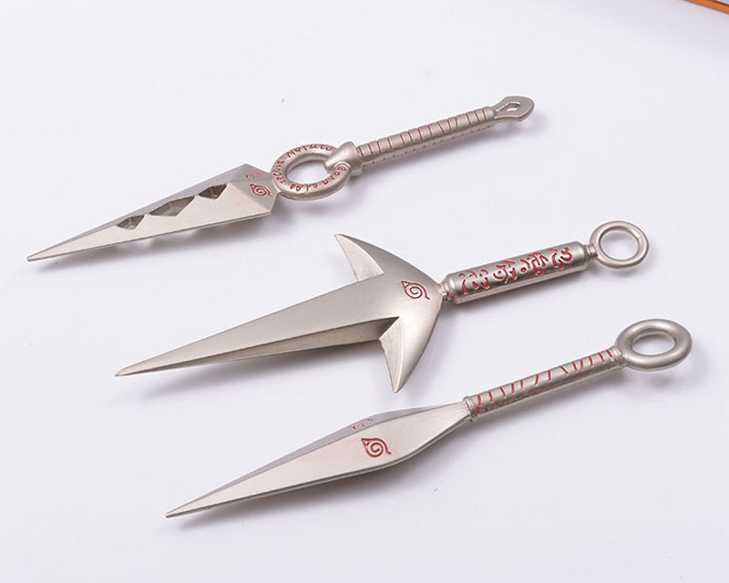 Naruto Anime Merchandise 7-Piece Kunai Set