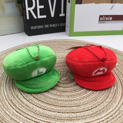 Mario Hat Plush Toy - Super Mario Game Accessory