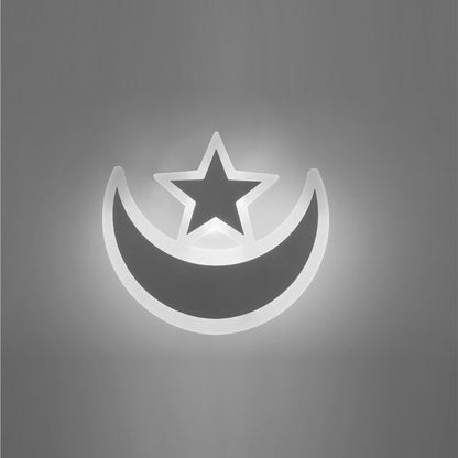 LED Acrylic Wall Light, Creative Bedside Lamp