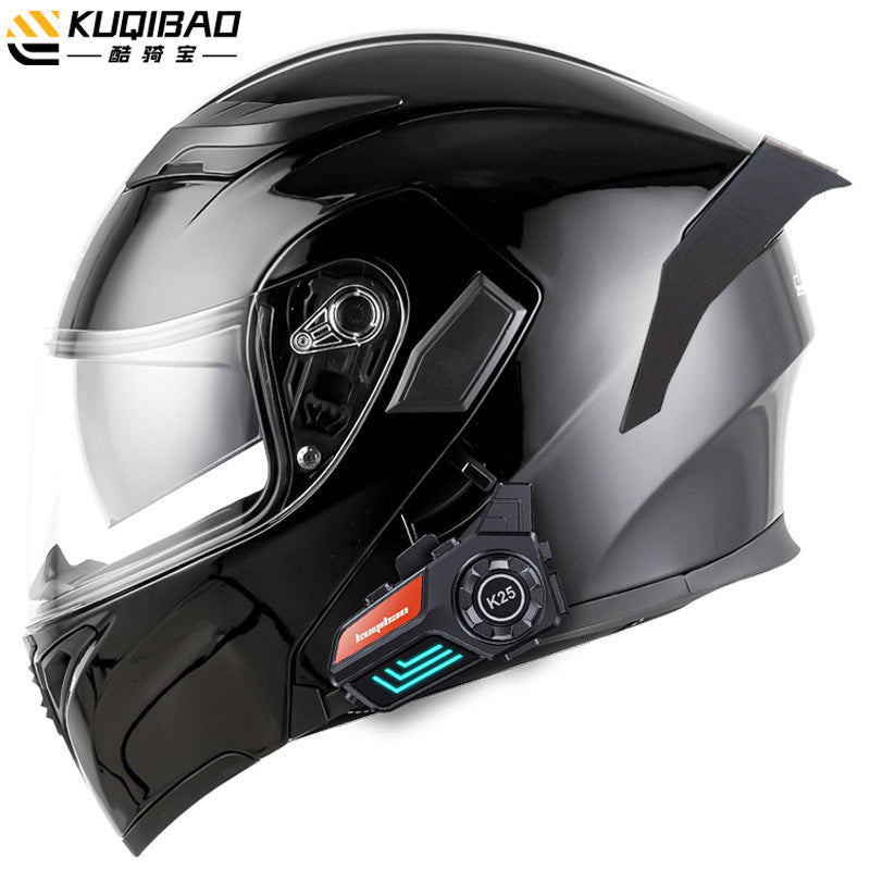 Cool Ride Anti-Fog Dual Lens Bluetooth Motorcycle Helmet