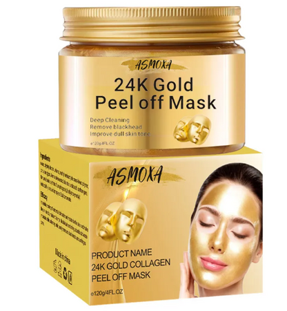 24K Gold Blackhead Removal Mask Deep Cleaning