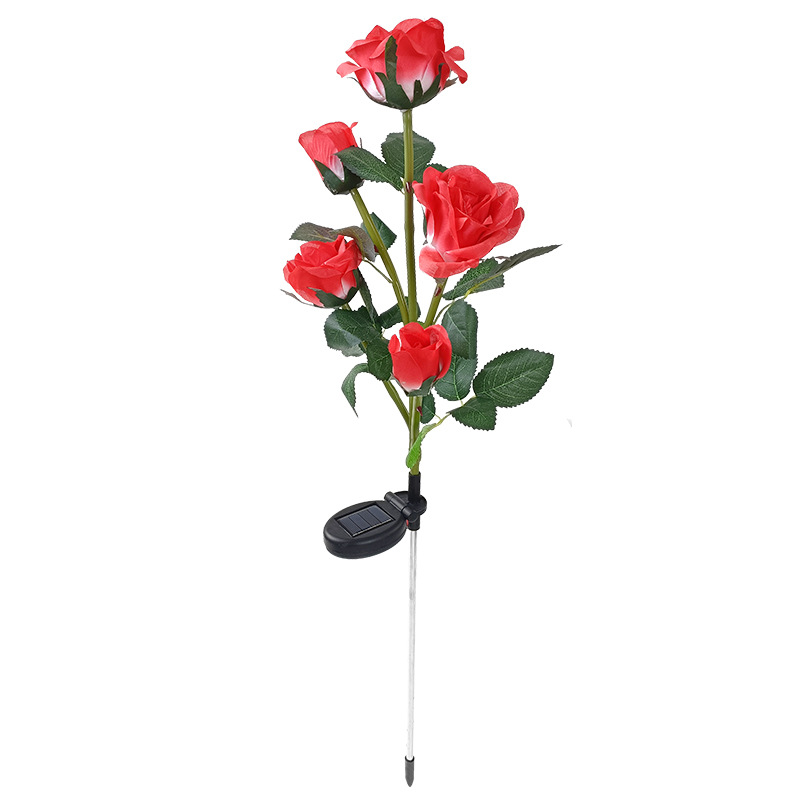 Solar-Powered LED flower shape Garden Light