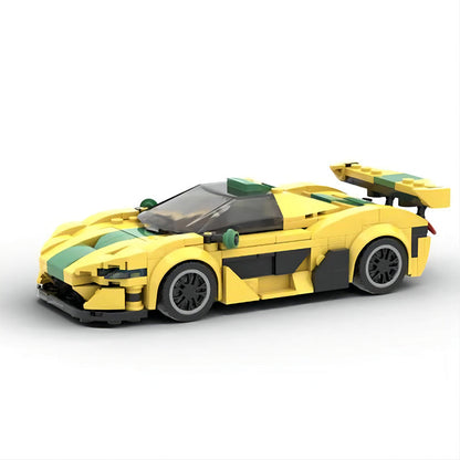 MOC Compatible McLaren P1 GTR Model Speed Series