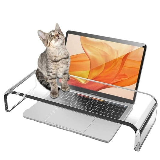 Acrylic Keyboard Protector Cover Computer Monitor Stand Laptop Stand