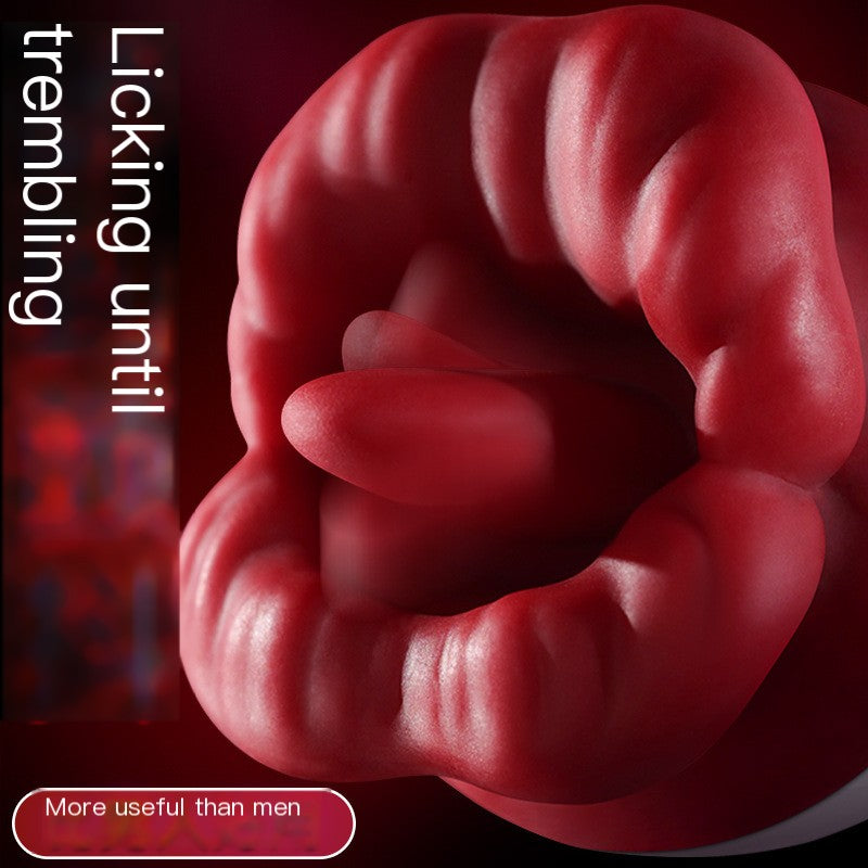 Wholesale Red Lip Clitoris Vibrator for Women adult toy massage couple