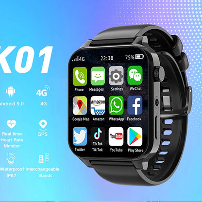 2inch Large Screen Smartwatch for Gaming Photography Payments 4gb ram 64gb storage