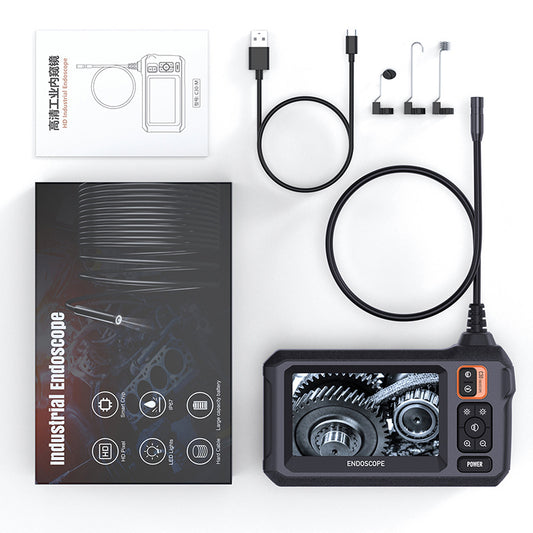 Industrial Borescope with HD Camera and 4.3" LCD IP67