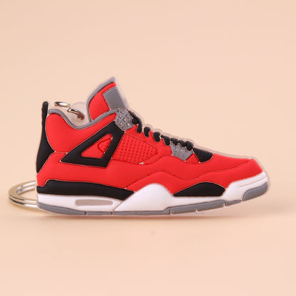 AJ4 Jordan Sneakers Keyring for Fans