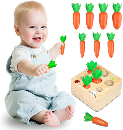 Children's Magnetic Fun Fishing Carrot Game Toy
