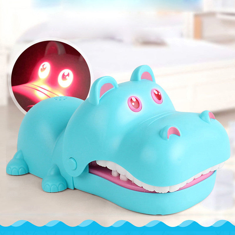 Desktop Prank Competition Game - Interactive Hippo Toy
