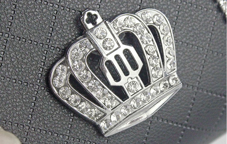 Diamond Crown Car Air Vent Phone Holder and Organizer