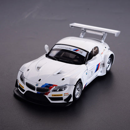 Z4 Rally Race Car Model 1:32 Alloy Toy with Sound