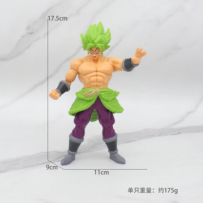 Dragon Ball Super Saiyan Action Figures - Goku & Vegeta