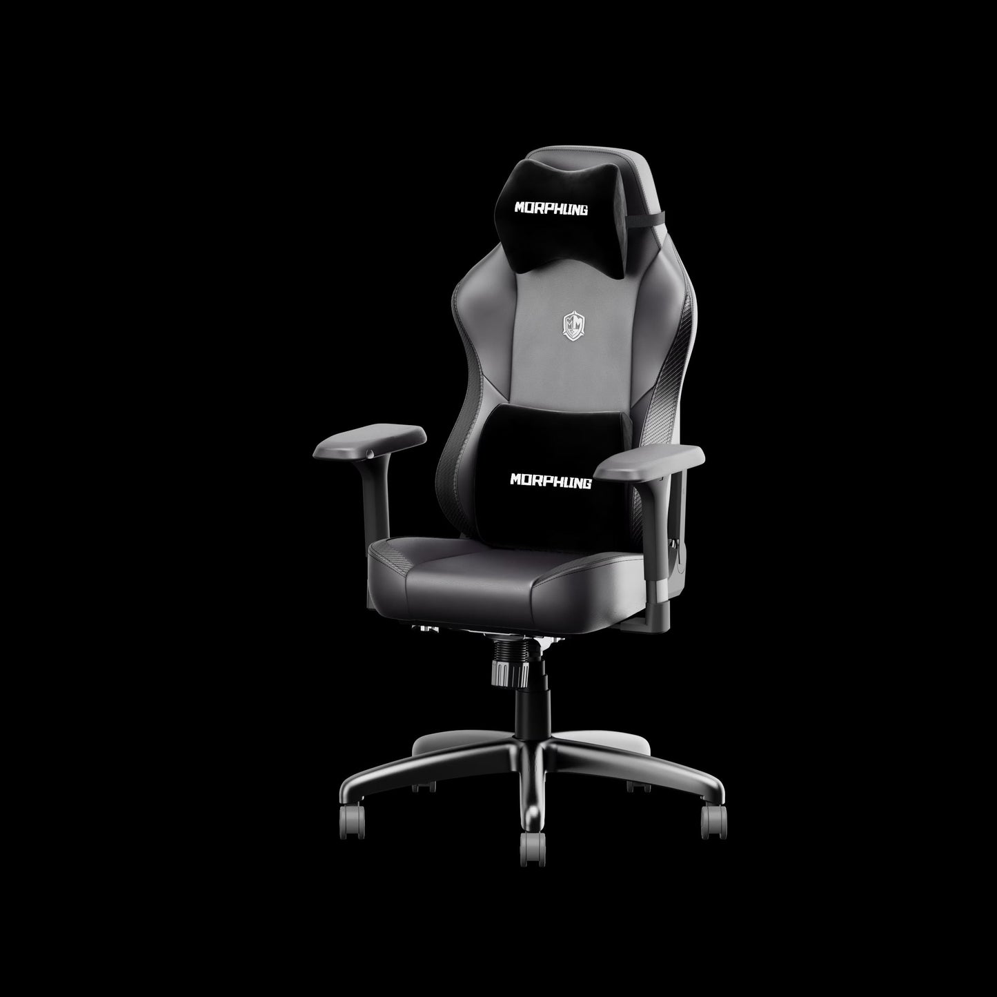 Gaming Chair Dynamic Lumbar Support and Thicken Seat Height Adjustable Game Chair with 360°-Swivel Seat