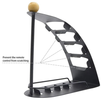 TV Remote Controller Stand Holder - 4-Grid Organizer