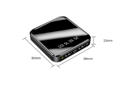 Mirror Surface Power Bank 10000 - 20000 mAh Mini Charger