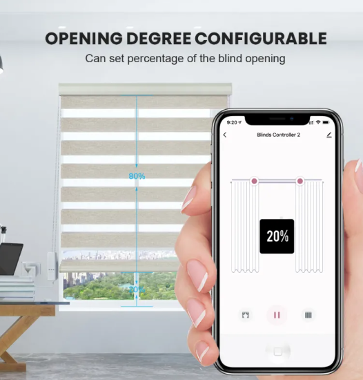 Graffi Roll™ WiFi Smart Roller Shutter Controller