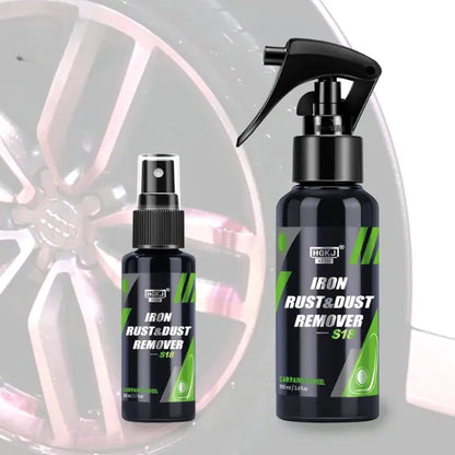 Car Iron Powder & Rust Remover Spray for Wheels Brake Discs