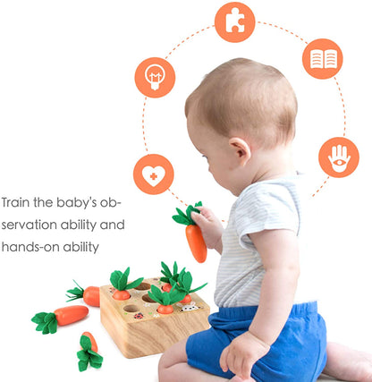 Children's Magnetic Fun Fishing Carrot Game Toy