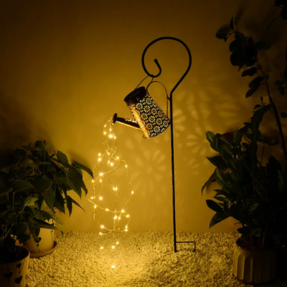 Solar powered Hollow Garden Light