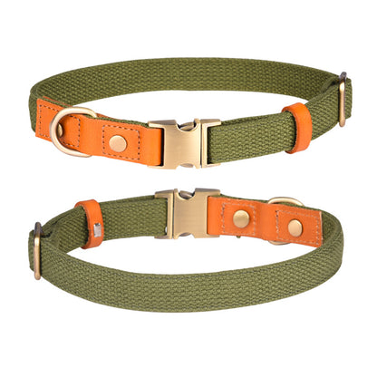 Comfortable Leather Engraved Pet dog Collar