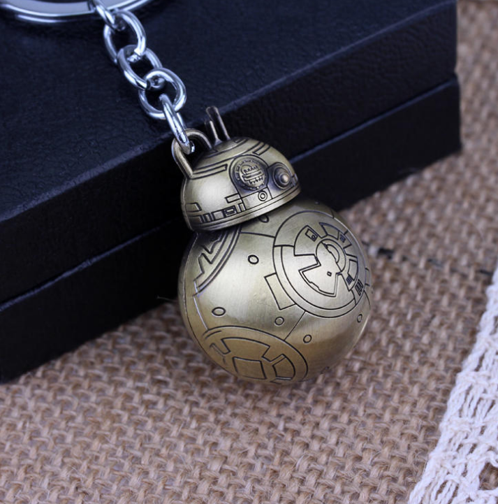 Star Wars Pendant Keychain with Awakening Robot Design