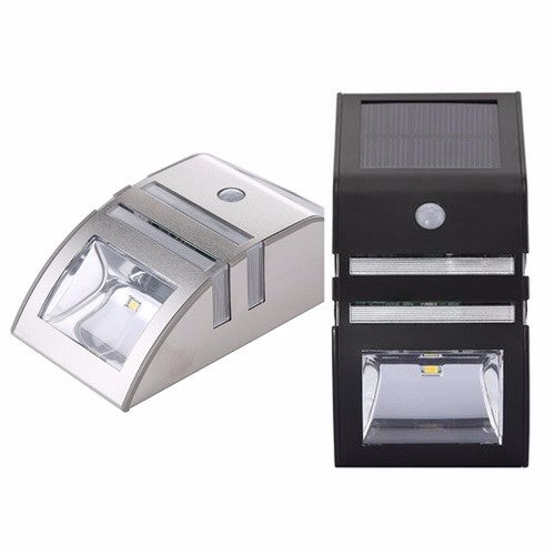 Solar powered Wall Light with Motion Sensor