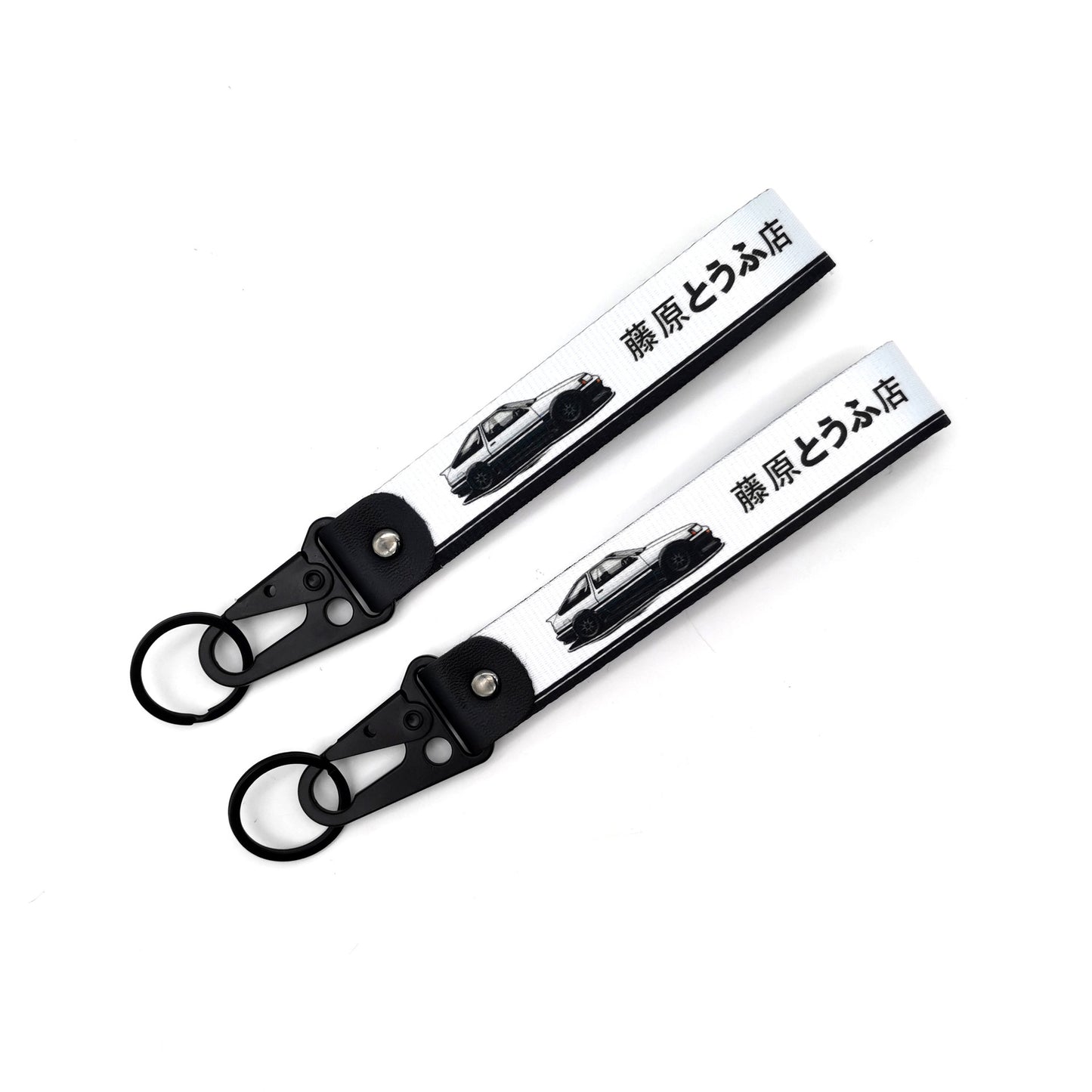 JDM Culture Keychain Wrist Strap with Digital Print 19.5cm x 2.5cm