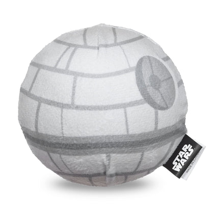 Star Wars for Pets Death Star Plush Squeaky Ball for Dogs| Toy for Dogs | Fabric Squeaky Ball Dog Toys Dog Chew Toys Gifts for Fans 4 Inch (FF19190)