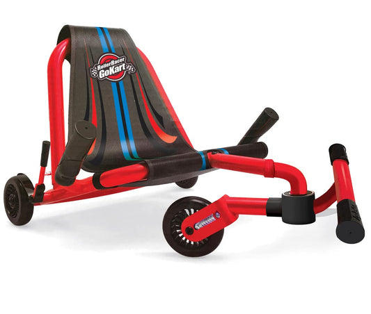 Roller Racer Go Kart Swing Side-to-Side for Amazing Ride Powered by Zig-Zag Motion Rides on Any Hard Surface (Indoors and Outdoors)